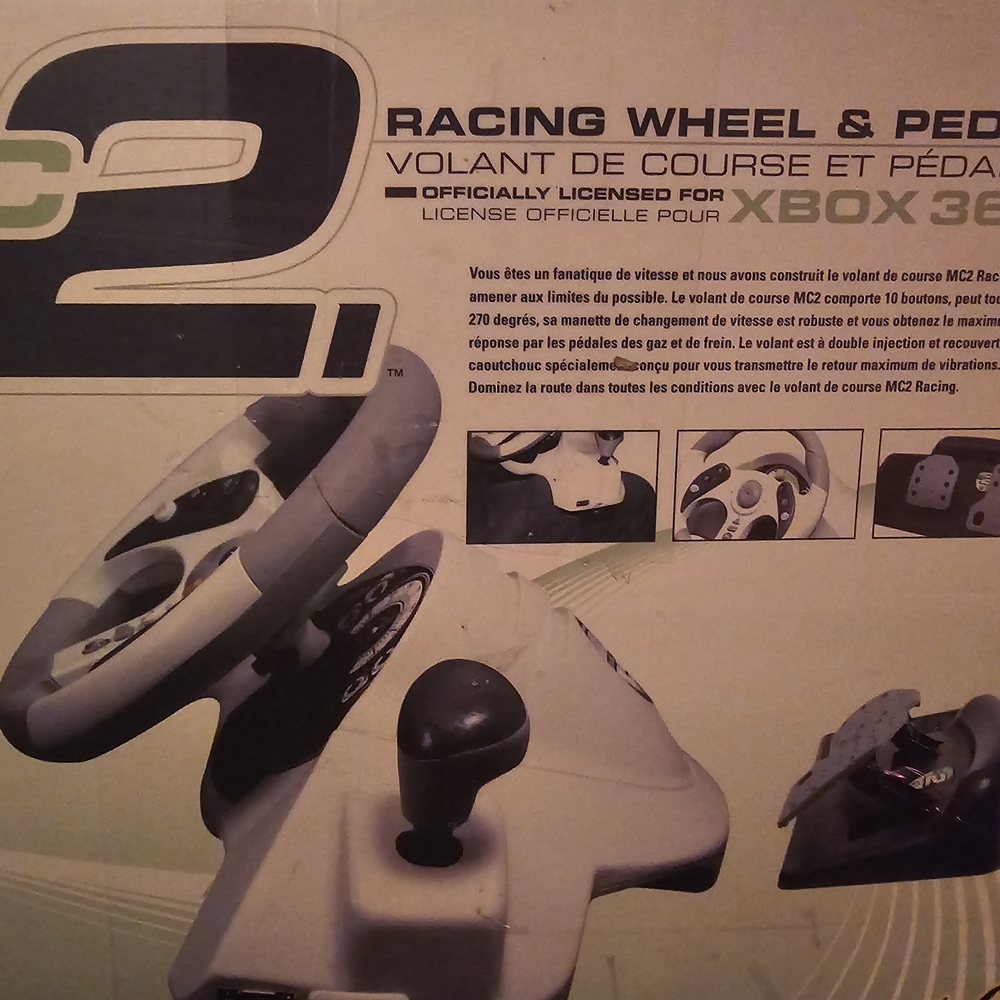 New 📦In The Box Xbox Racing Wheel And Pedals - Picture 4 of 10